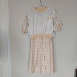 Transit Par-Such Collection Vintage Cotton 3 Piece Skirt‎ Set